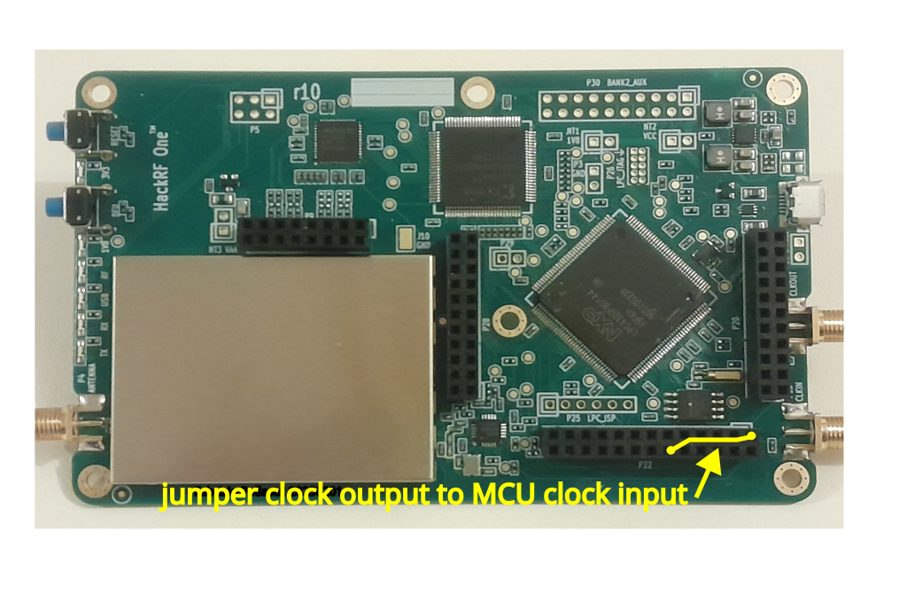 HackRF Clkout Jumper