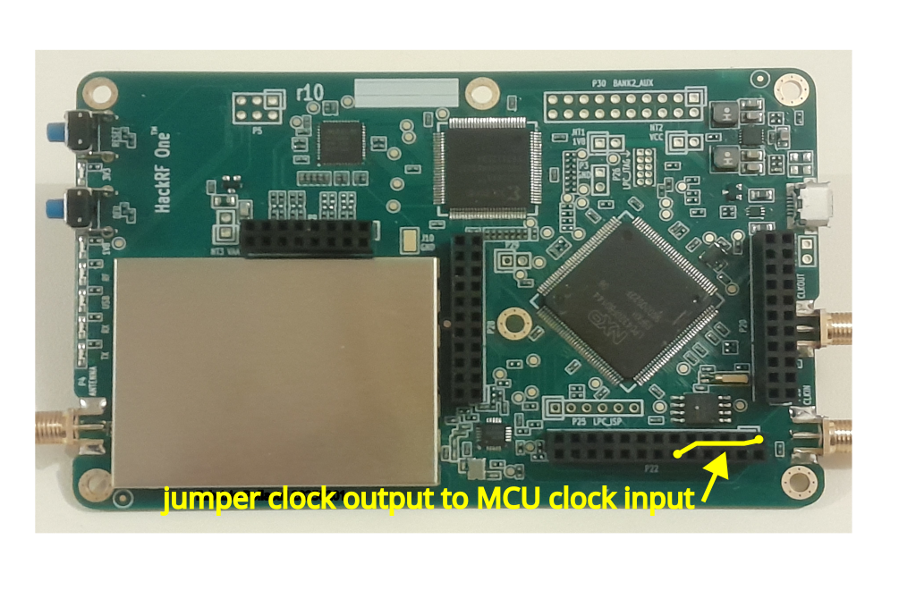 HackRF Clkout Jumper